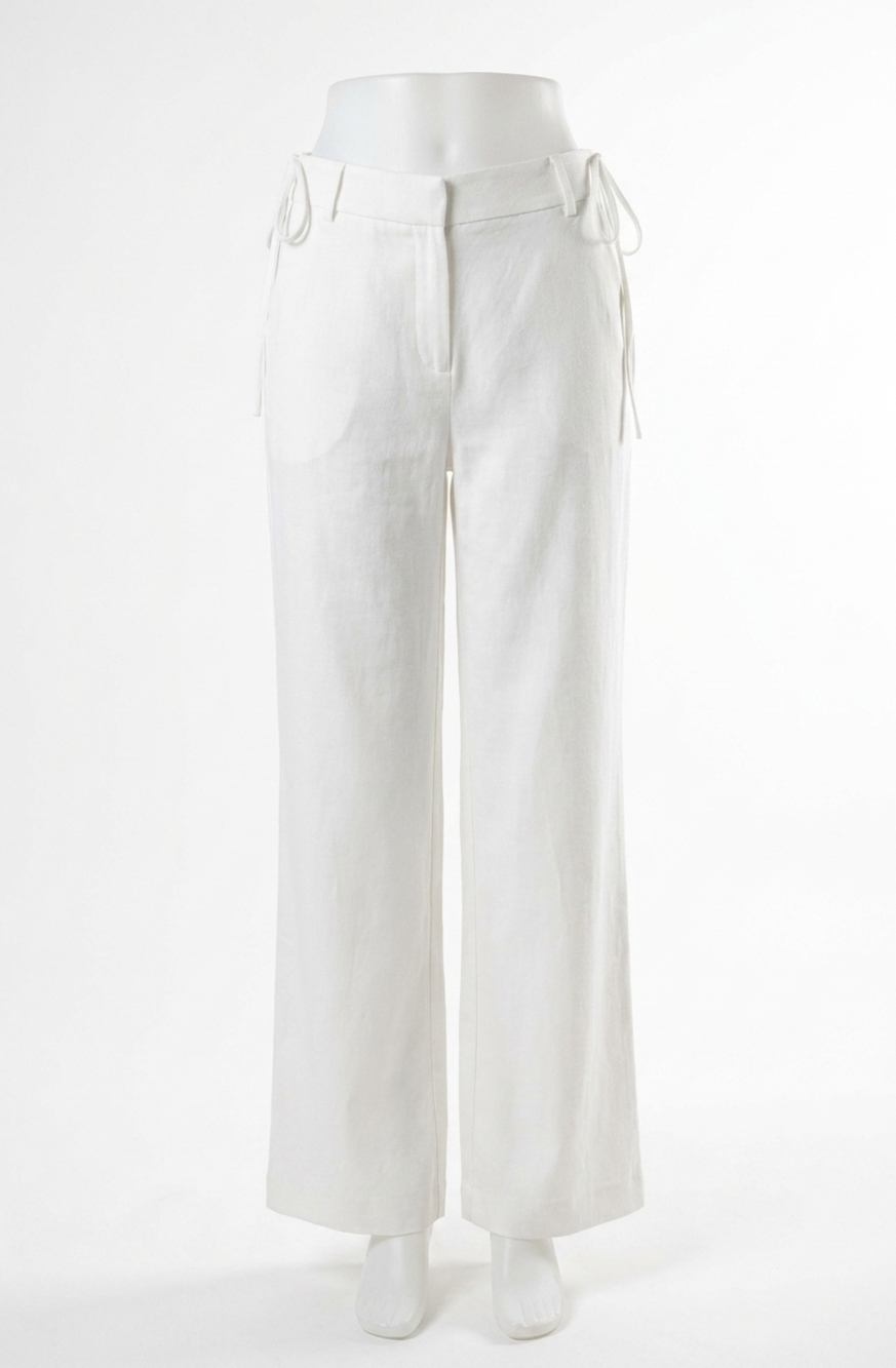 NEW LUCY PARIS chloe pant in white